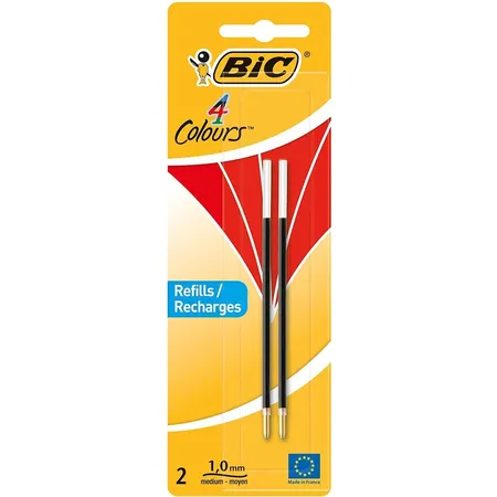BIC Kugelschreiber-Mine 4Colours, Strichfarbe: rot, M