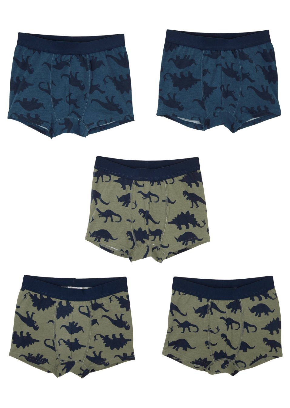 Lot de 5 boxers garçon