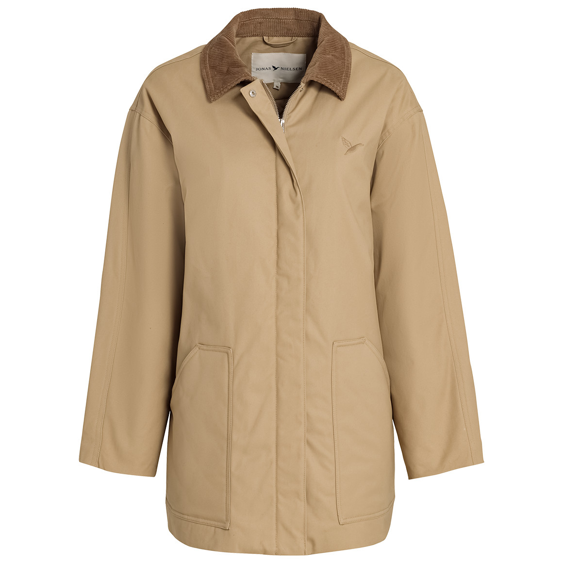 Jonas Nielsen Damen Jacke in Canvas-Optik beige