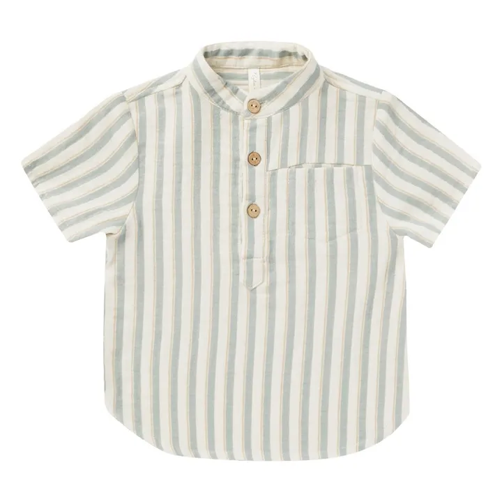 Rylee + Cru Kurta Mason Rayée | Bleu