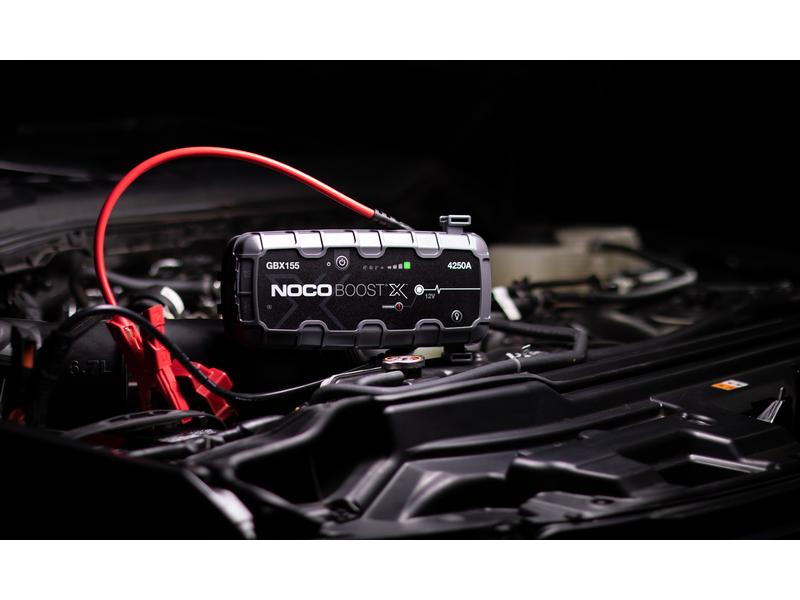 Noco Starterbatterie mit Ladefunktion GBX155 12 V, 4250 A Starterbooster und Powerbank zum überbrücken von Fahrzeugen mit 12 V Batterien