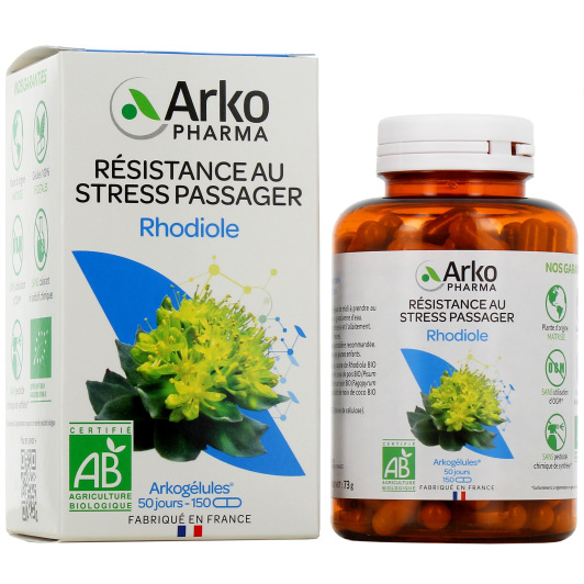 Arkogélules Rhodiole Stress Passager Bio