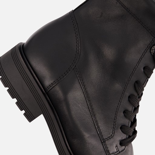 Gabor Veterboots zwart Leer