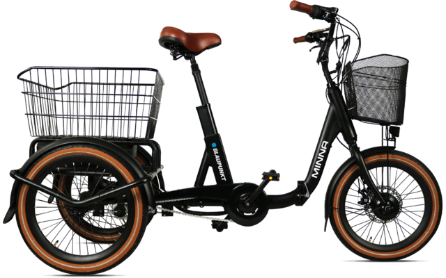 Blaupunkt E-Trike / E-Lastenrad Minna 20 Zoll 250W