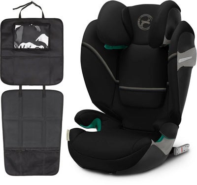 Cybex Solution S2 i-Fix Beltestol inkl. 3-in-1 Setebeskyttelse, Moon Black