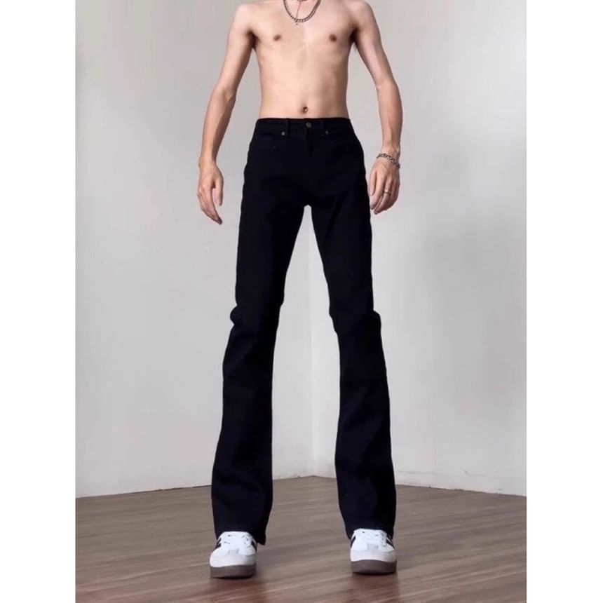 Kimeya - Hoge taille flared jeans
