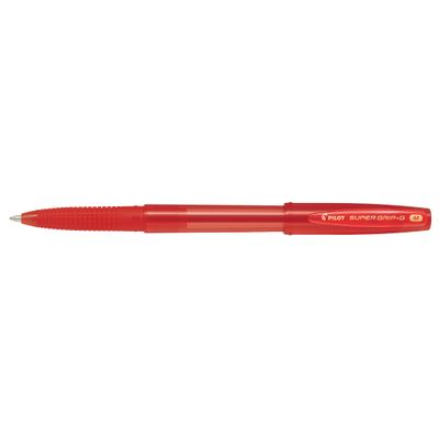 Pilot SuperGrip G - Stylo à bille - rouge - 1 mm