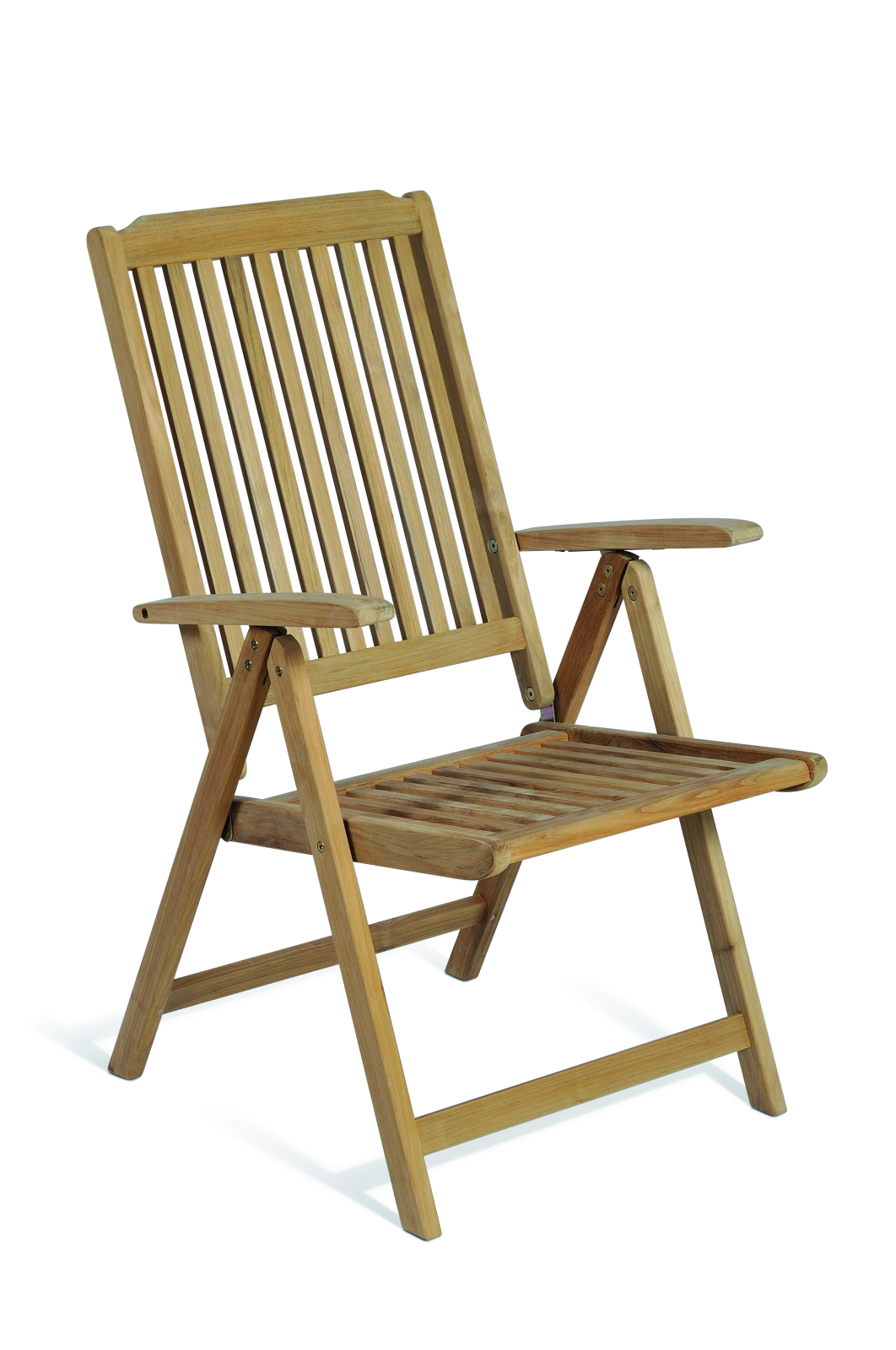 5-teilige Tischgruppe SOLO 06 - natur - Teak Massivholz