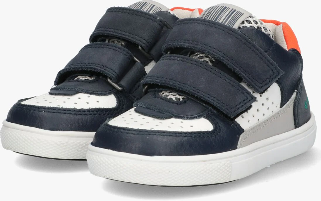 BUNNIESJR donkerblauwe bunniesjr lage sneakers luca louw