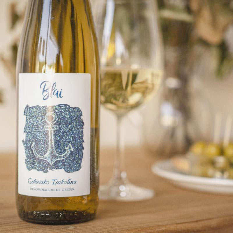 Txakoli Blai - Getariako Txakolina AOP - Vin blanc pétillant - Blai