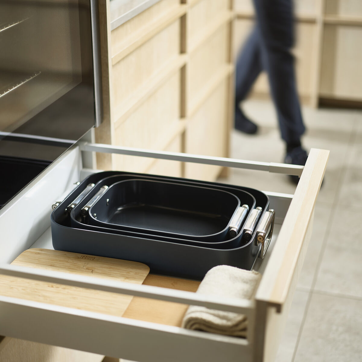 Joseph Joseph Space ildfaste former non-stick, 3 stk.