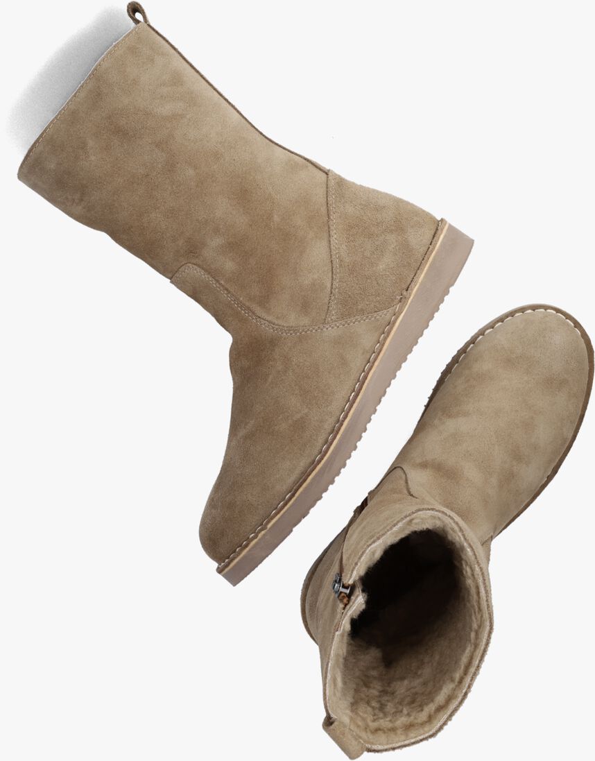 NOTRE-V taupe notre-v vachtlaarzen 2204-01