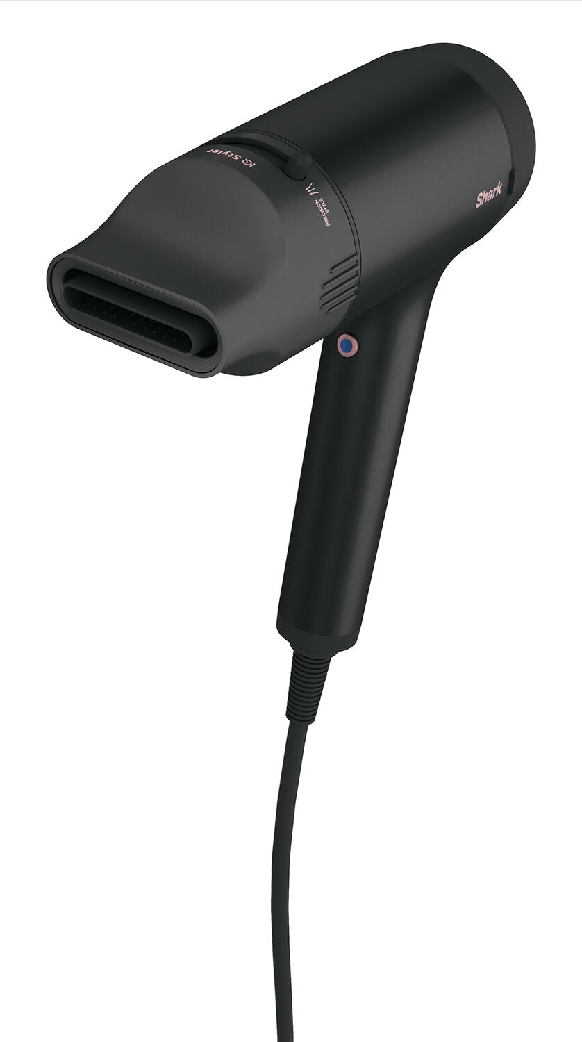 Shark  Style iQ Ionic 2-in-1 hårtørrer & style - sort