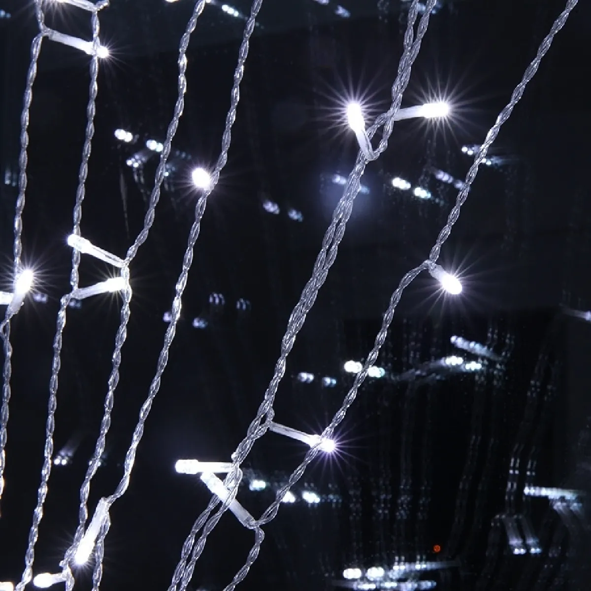 Wewoo Guirlande LED Rideau Étanche 10m