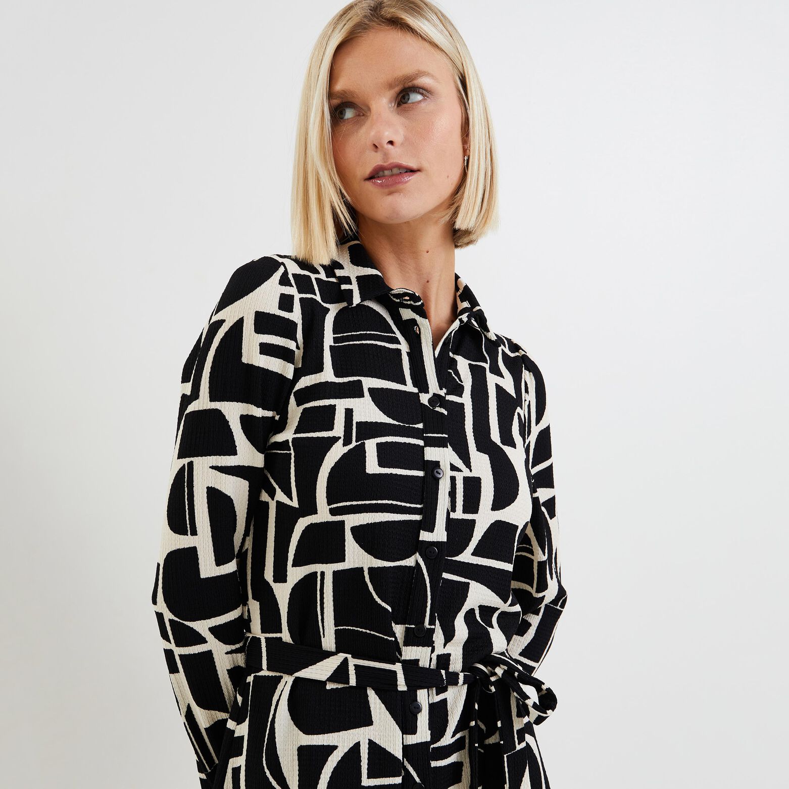 Robe imprimée femme