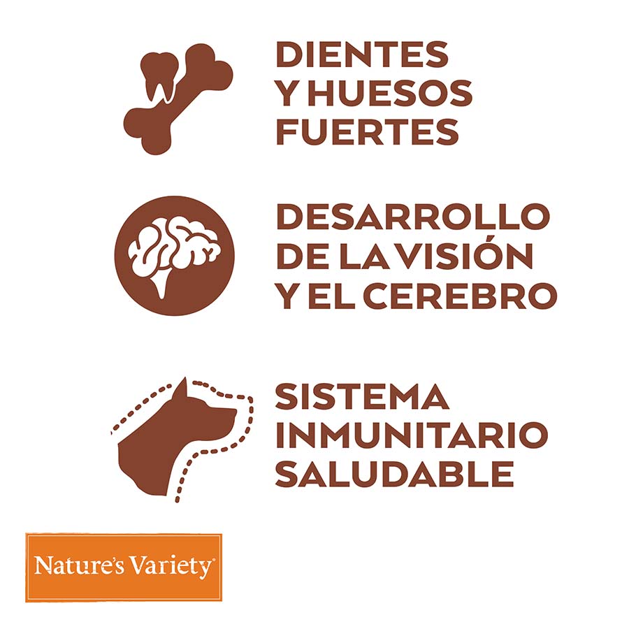 Ração para filhotes Nature's Variety Original com Salmão