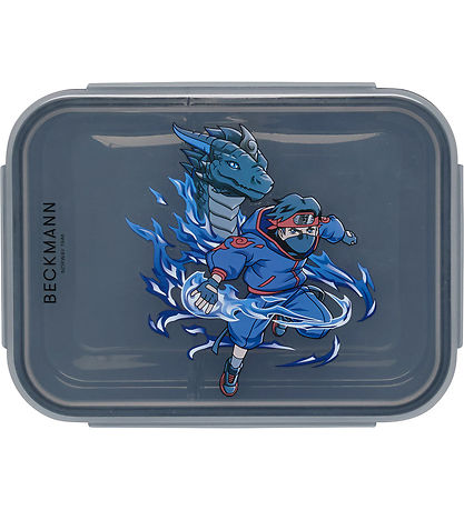 Beckmann Brotdose - Ninja-Elemente - Schwarz
