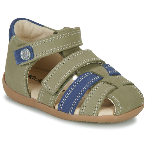 Kickers - BIPOD - Kaki / Bleu