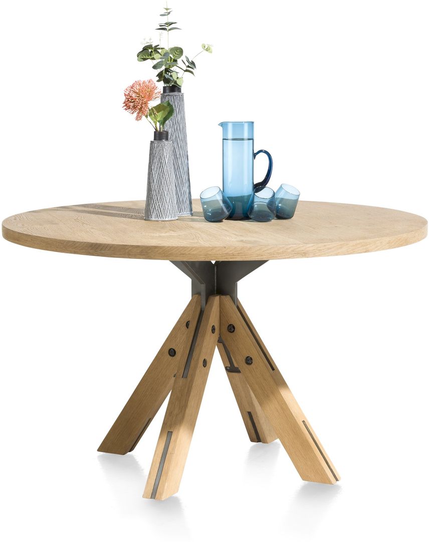 Henders en Hazel   Jardino Rond Eettafel