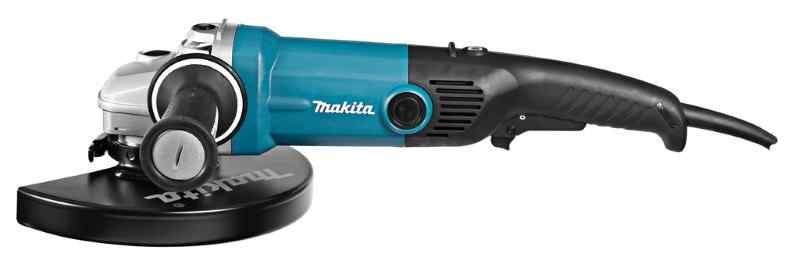 Makita GA9012CF01 230 V Haakse slijper 230 mm met vastzetschakelaar en super binnenflens