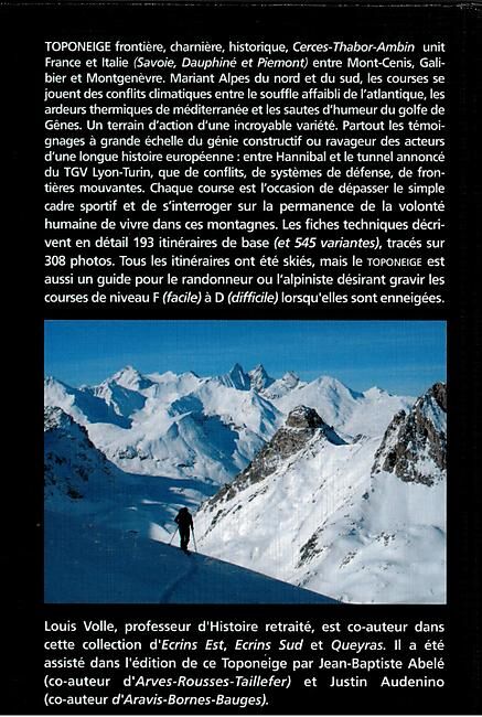 VOLOPRESS - CERCES THABOR AMBIN TOPO NEIGE