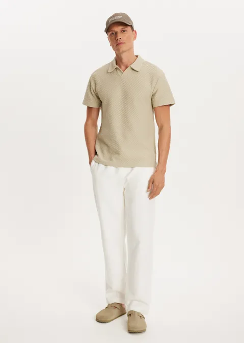 Johnny polo diagonal groen (GRN.G)