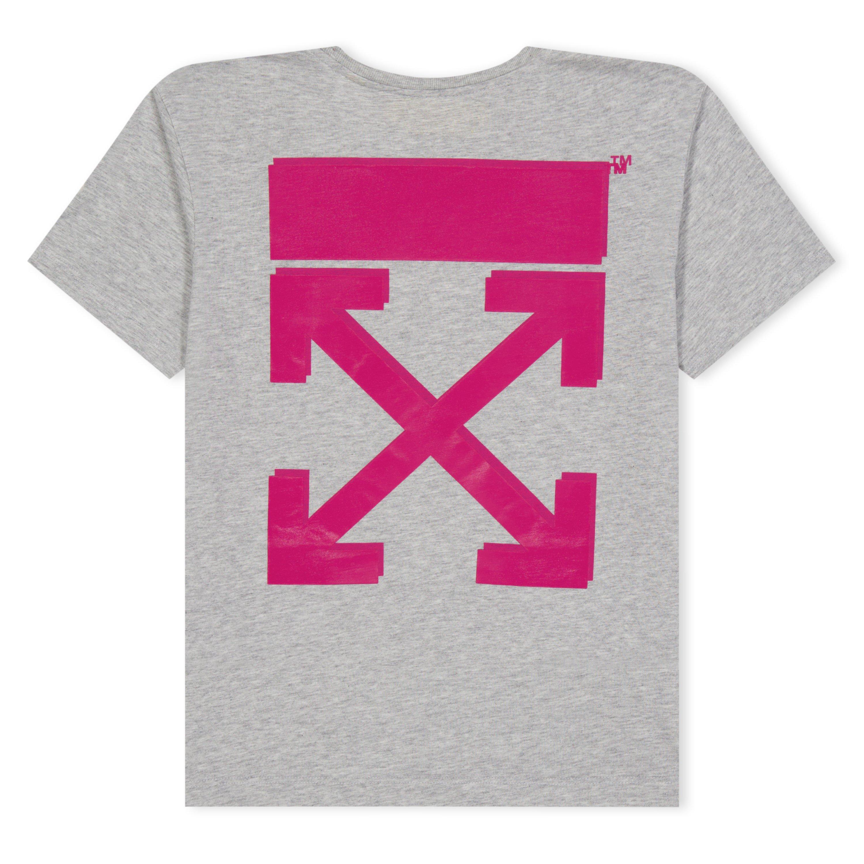Off White Red Arrow Short Sleeve T Shirt Juniors