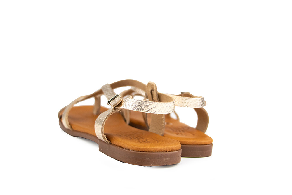 O My Sandals Sandaal Doya Champagne