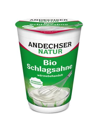 Andechser BIO Schlagsahne 30%