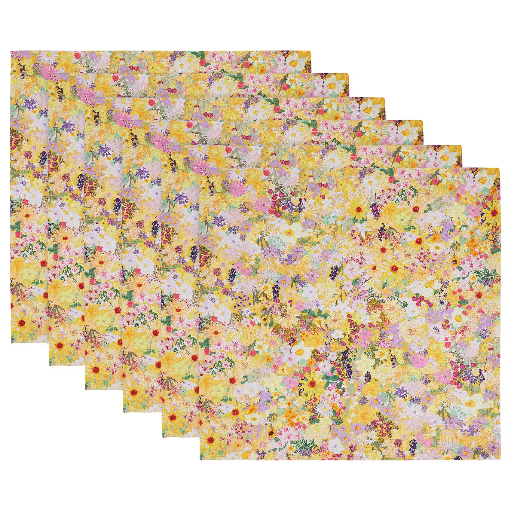 PRIMAVERA Serviette 6er-Set