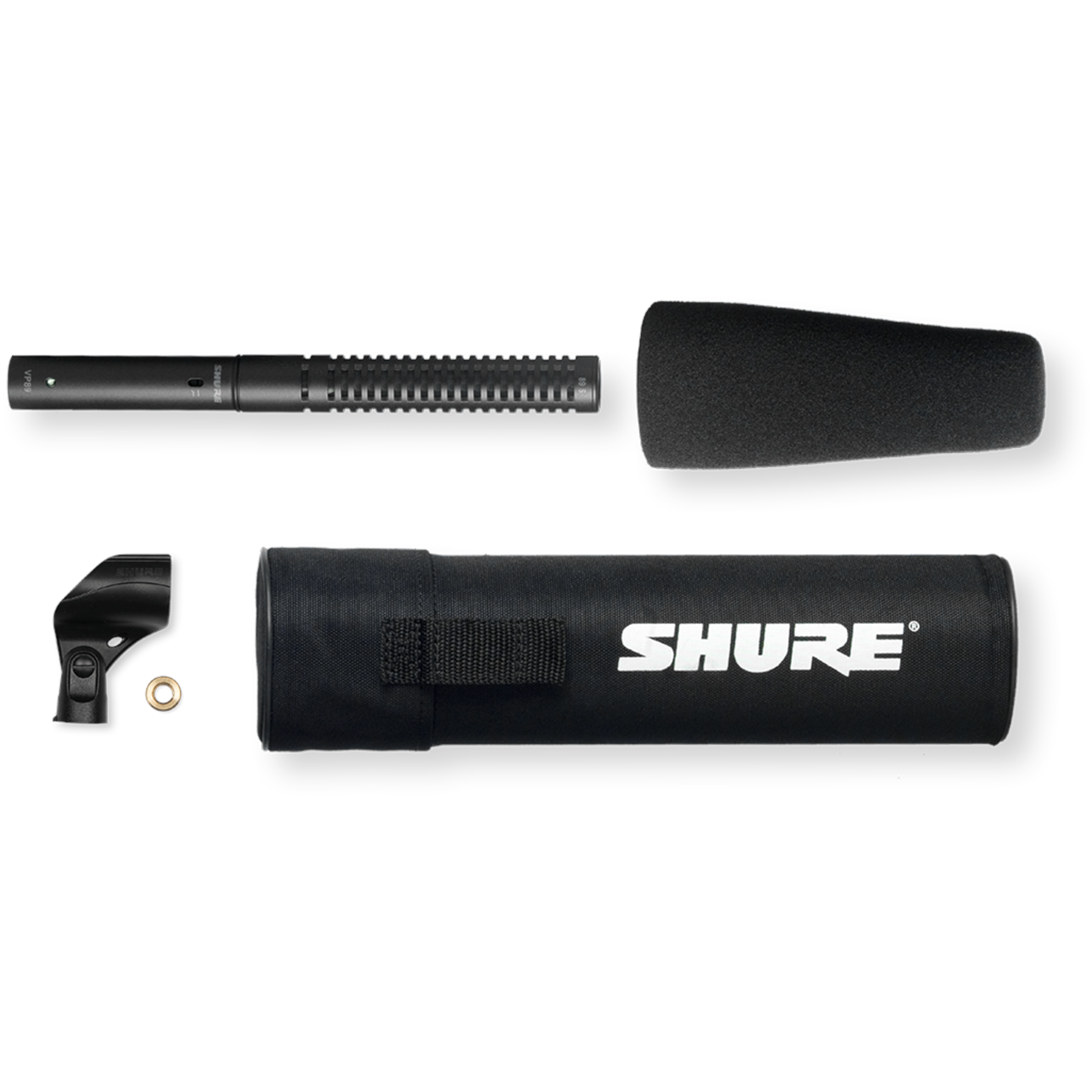 Shure VP89S premium shotgun microfoon