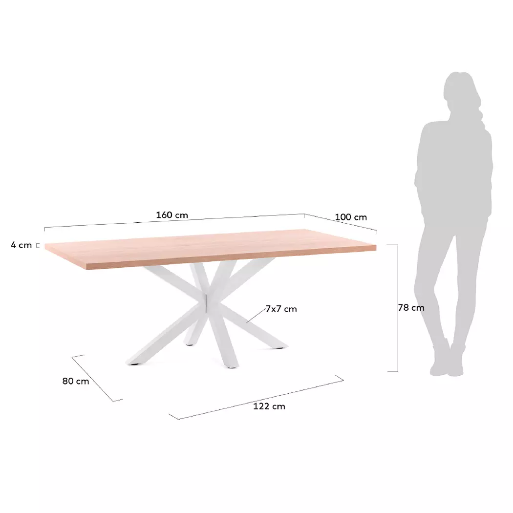 Esstisch Arya 160 x 100 cm
