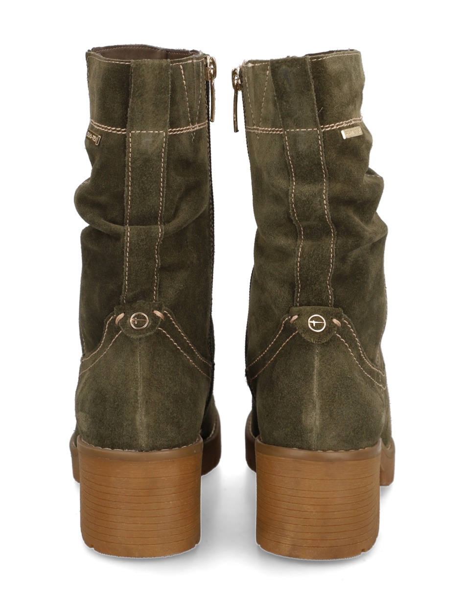 Veloursleder Stiefelette