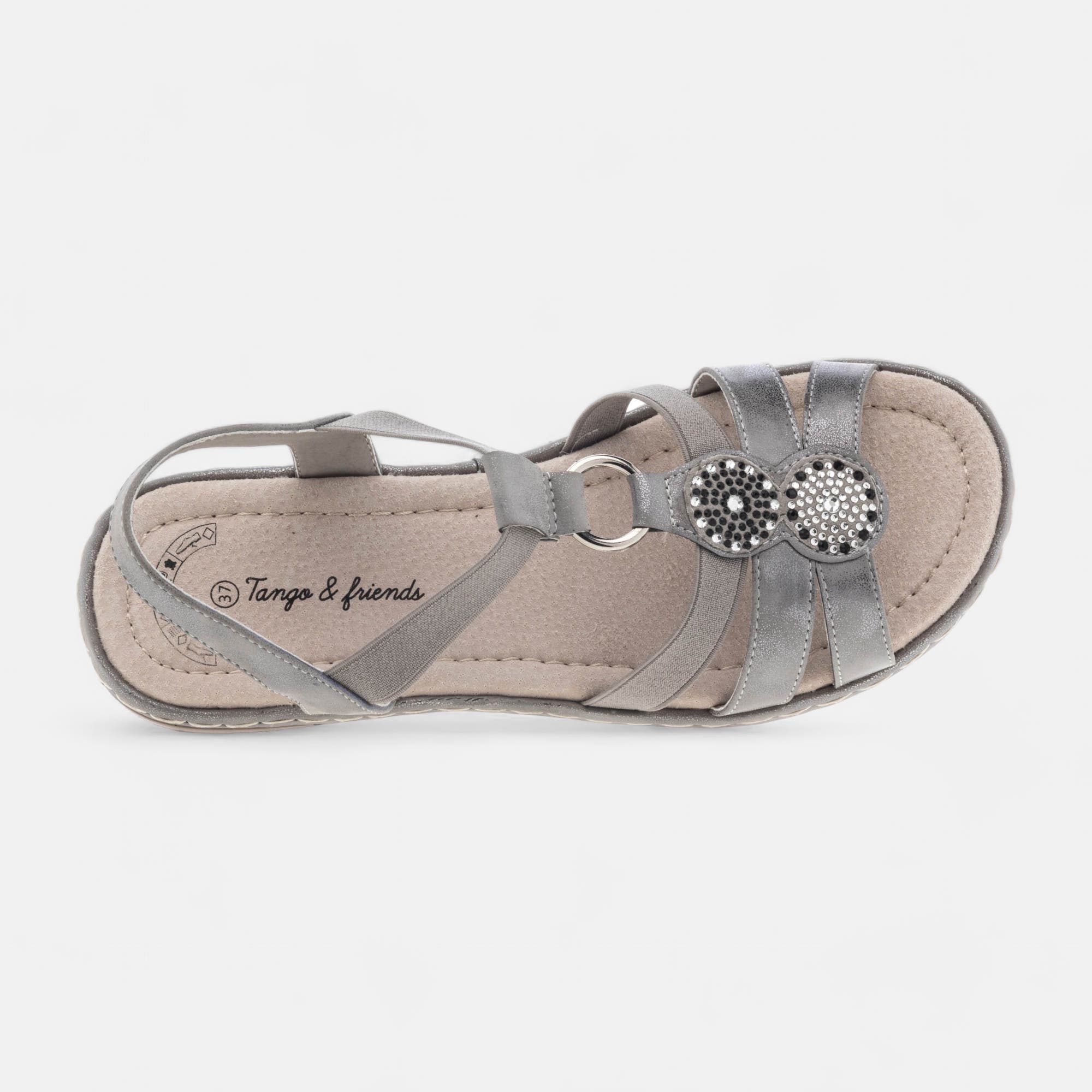 Sandales Femme gris