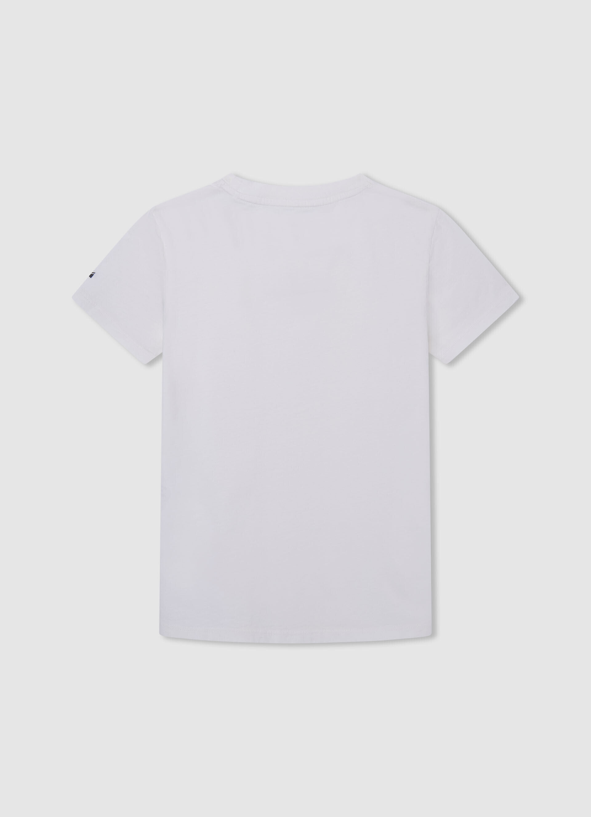 CAMISETA COM LOGOTIPO ESTAMPADO - branco-creme