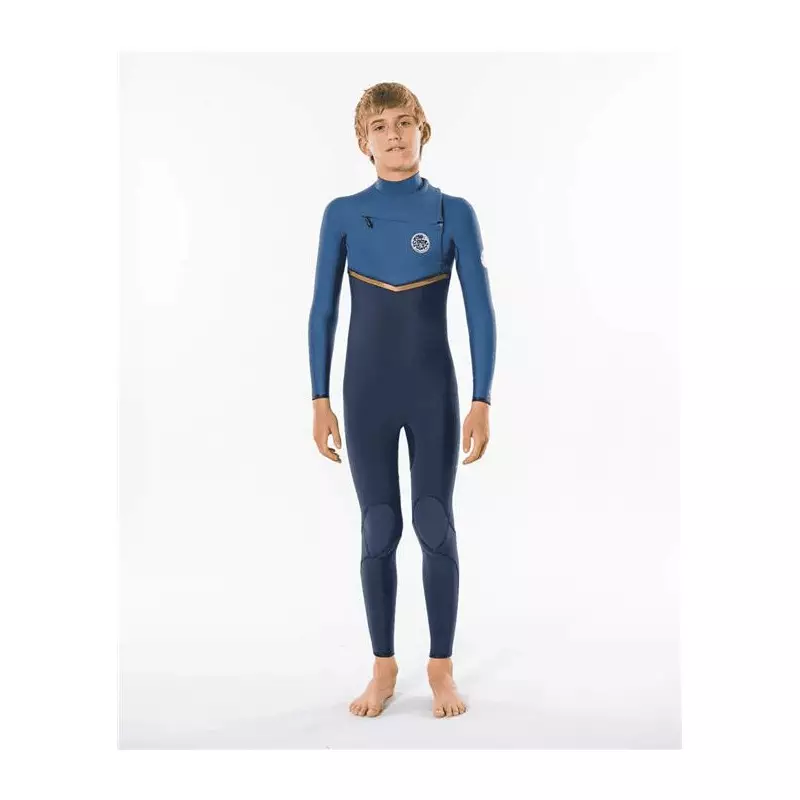 Combinaison intégrale junior RIPCURL Jnr.Fbomb 32Gb C/Zip Stmr Blue