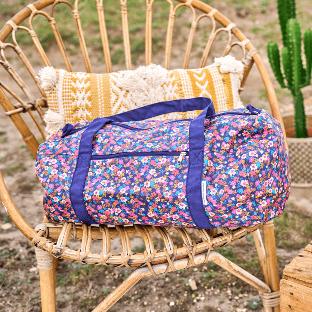 Sac De Sport Hippie Fleurie
