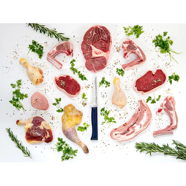 Couteau viande et volaille N°222 lame inox 13 cm Opinel
