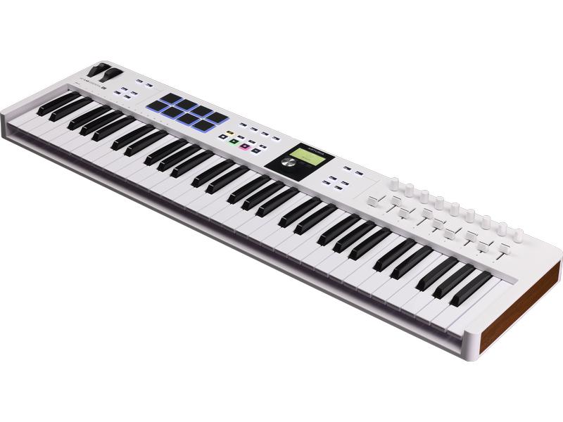 Arturia Keyboard Controller KeyLab Essential 61 – MK3 Standalone Keyboard-Controller mit hochwertiger Tastaturqualität und Software-Bundle