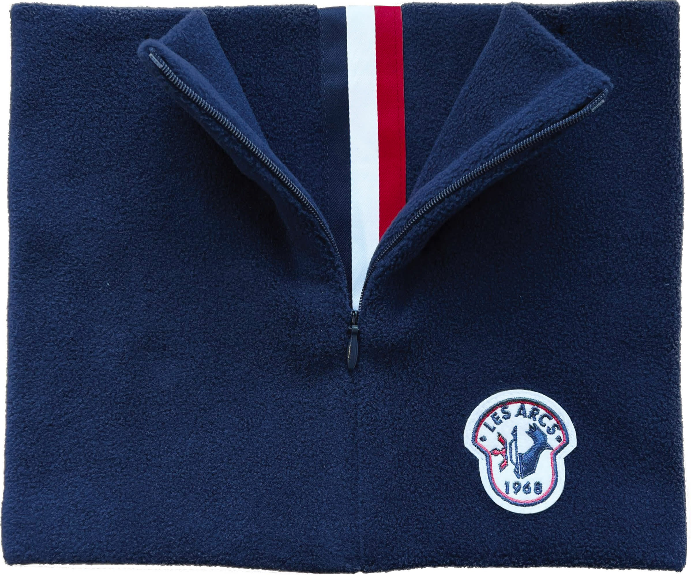 Camille Limited Zip Neckwarmer Navy