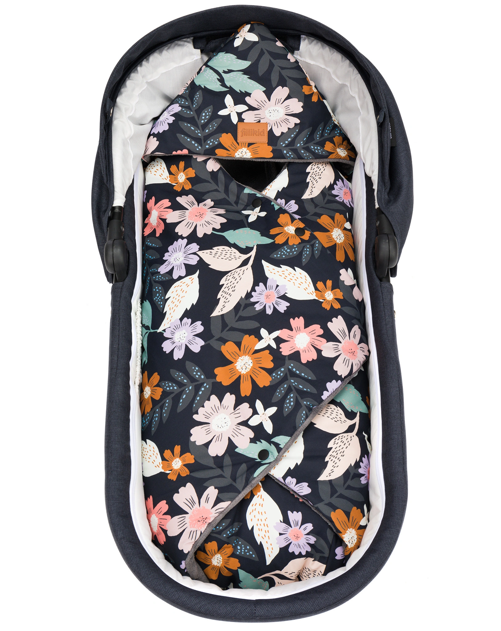 Winterfußsack TANAGA Blumen
