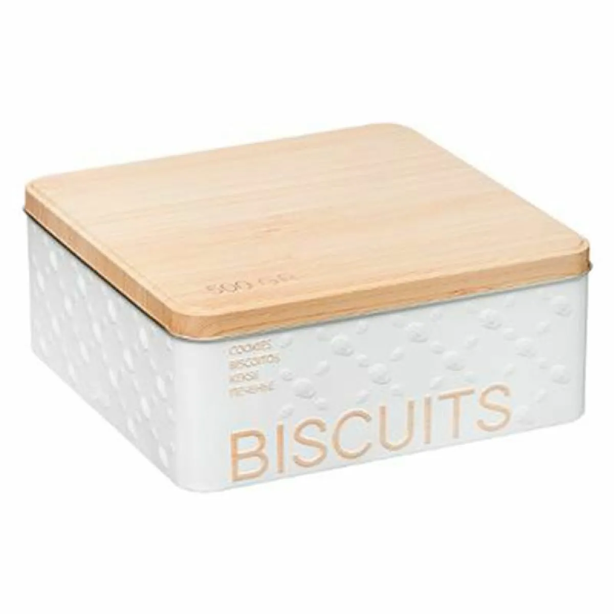 Boîte de rangement Scandi Nature - Blanc