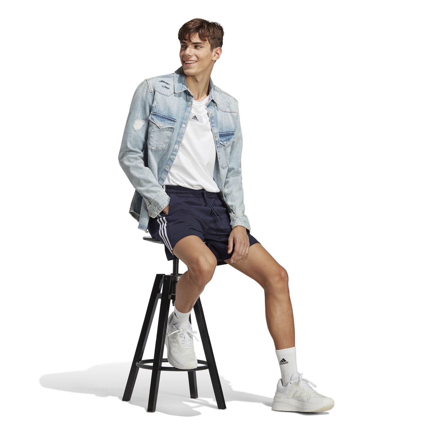 adidas  Essentials 3-Stripes Shorts