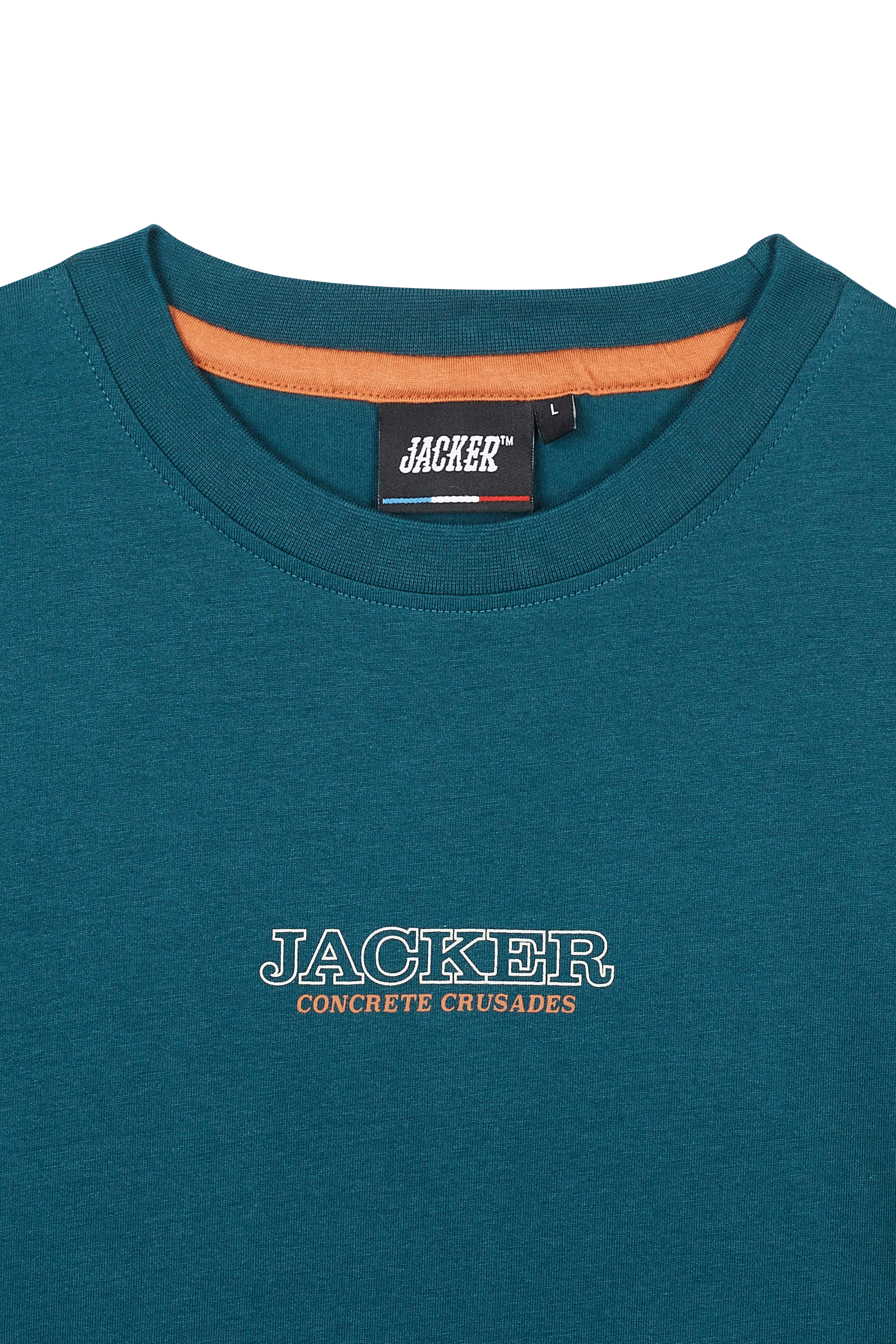 JACKER T-shirt Crusades Bleu