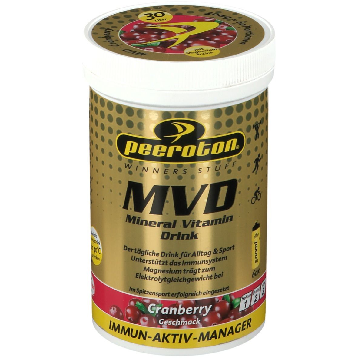 peeroton® MVD Mineral Vitamin Drink Cranberry