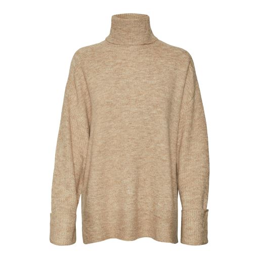 Vero Moda Jupiter Striktrøje, Silver Mink, M