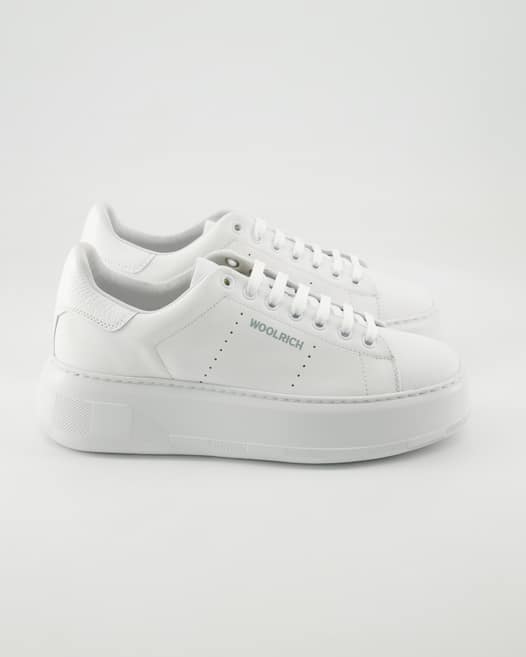 Woolrich Chunky Court Sneaker in Weiß