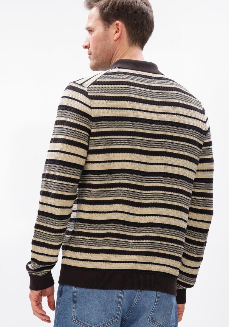 taupe nn.07 vest nolan ls polo 60016
