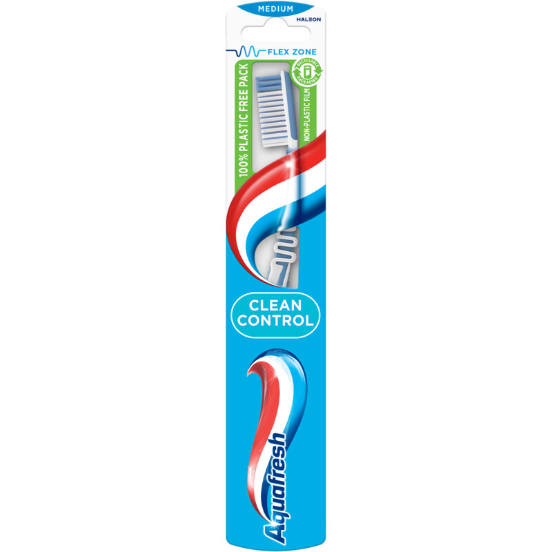 Aquafresh Clean control medium tandenborstel