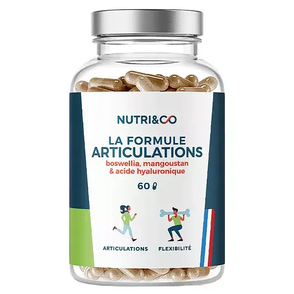 Nutri&Co Fórmula Vegana para Articulações e Flexibilidade - 60 cápsulas